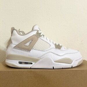 AUTHENTIC RARE Jordan 4 Retro Sand size 8Y / 8 Men’s 487724-118 2017 PRE-OWNED
